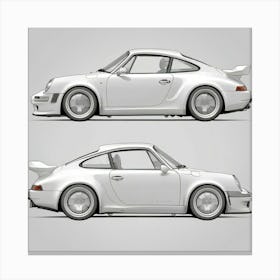 Porsche 911 Canvas Print