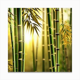 Bamboo Forest 18 Canvas Print