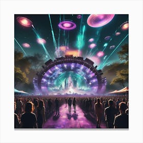 Sonic Festival Canvas Print