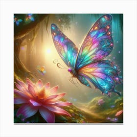 Fantasy Butterfly Art 1 Canvas Print