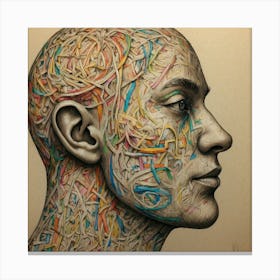 'The Head' Canvas Print