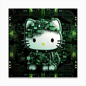 Hello Kitty Collection By Csaba Fikker 46 Canvas Print