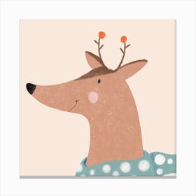 Reindeer Canvas Print