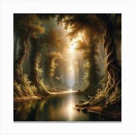 'The Forest' 2 Canvas Print