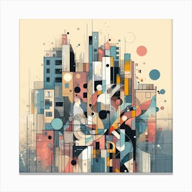 Contemporary Street Art 4 Canvas Print