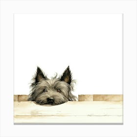 Skye Terrier 2 Canvas Print