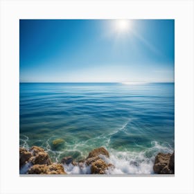 Ocean view avenue Canvas Print