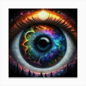 Eye Of The Universe Canvas Print