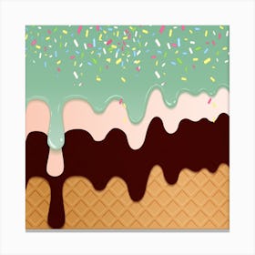 Ice Cream 12 Canvas Print