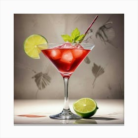 Martini 26 Canvas Print