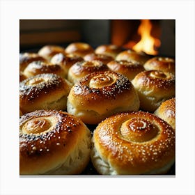 Buns In The Oven Canvas Print