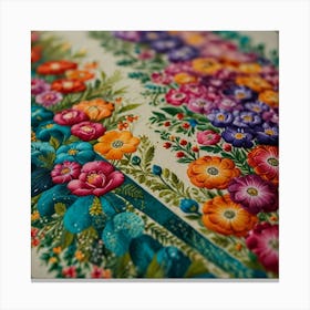 Russian Embroidery Canvas Print