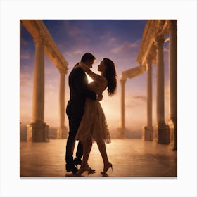 Love Story Canvas Print