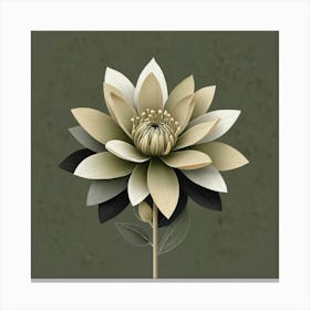 Lotus Flower 5 Canvas Print