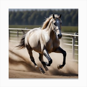 Horse Galloping 4 Canvas Print