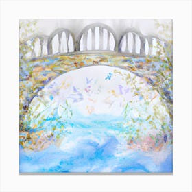 Pastel Bridge Canvas Print