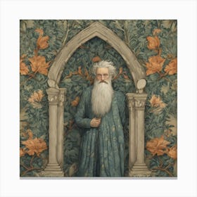 William Morris Inspired Canvas Print