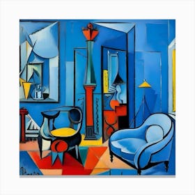 Blue Room Canvas Print