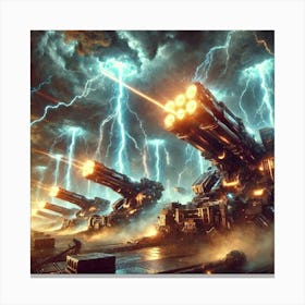 Unified Artillery Alliance Army Canvas Print