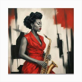 jazzy Canvas Print