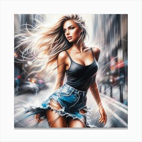 Sexy Girl 6 Canvas Print