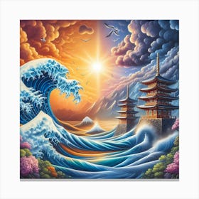 Great Wave Of Kanagawa Canvas Print