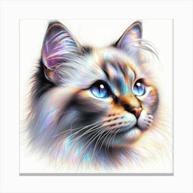 Creative Feline Cat Artwork 82 Canvas Print