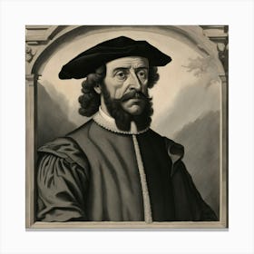 Portrait Juan De Pareja Canvas Print