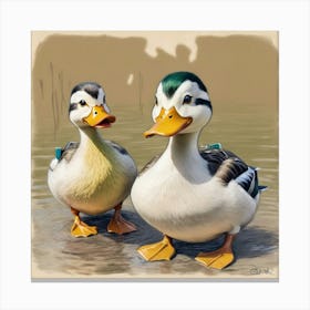 Ducks 26 Canvas Print