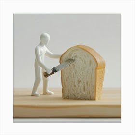 Slice Of Bread Canvas Print