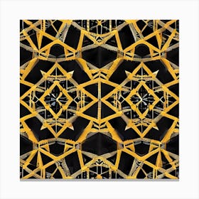 Abstract Geometric Pattern 5 Canvas Print