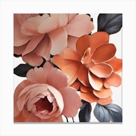 Peonies Canvas Print