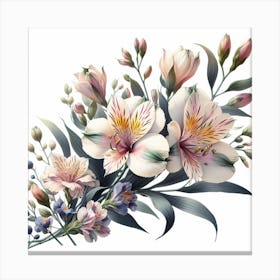 Alstroemeria 7 Canvas Print