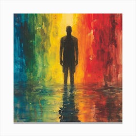 Rainbow Man 1 Canvas Print