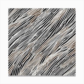 Zebra Stripes 1 Canvas Print