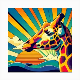 Giraffe 8 Canvas Print