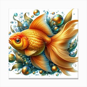 Gold Fish 2 Canvas Print