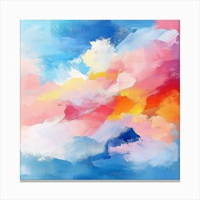 Abstract Clouds Canvas Print Canvas Print