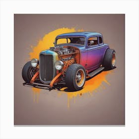 Hot Rod 3 Canvas Print