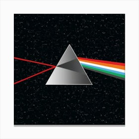 Dark Side Of The Moon Canvas Print