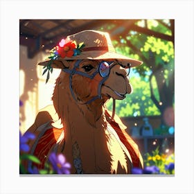 Camel Canvas Print