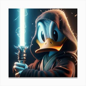 Donald Duck 1 Canvas Print