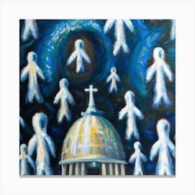 Impressionism Oil The Rapture Canvas Print