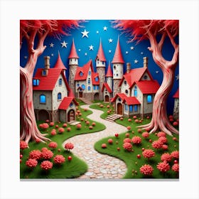 Fairytale Castle 4 Canvas Print