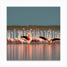 Flamingos 1 Leinwandbild