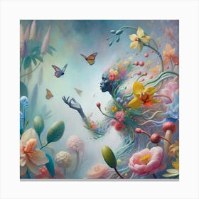 Flora And Fauna Canvas Print