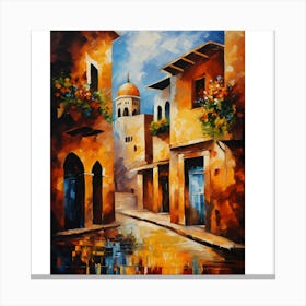 Street Scene Canvas Print