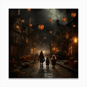 Halloween Collection By Csaba Fikker 62 Canvas Print