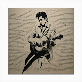 Elvis Presley  Canvas Print