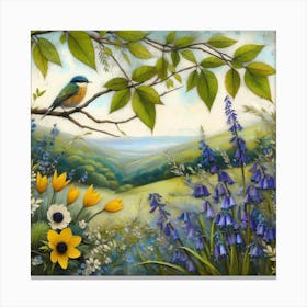 Bluebells Canvas Print